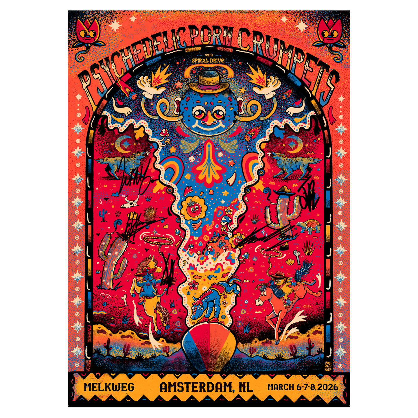 2026 Amsterdam Exclusive Tour Poster - Signed
