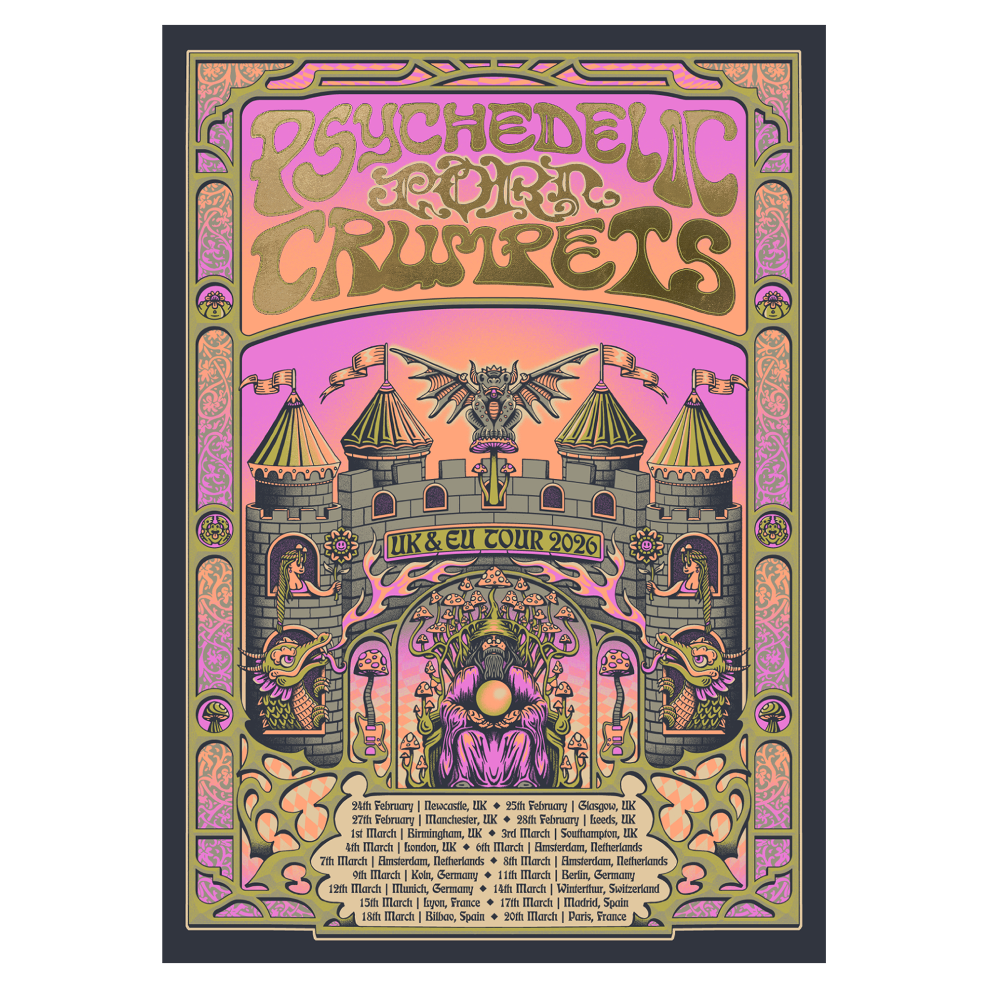 Psychedelic Porn Crumpets | Official Merch